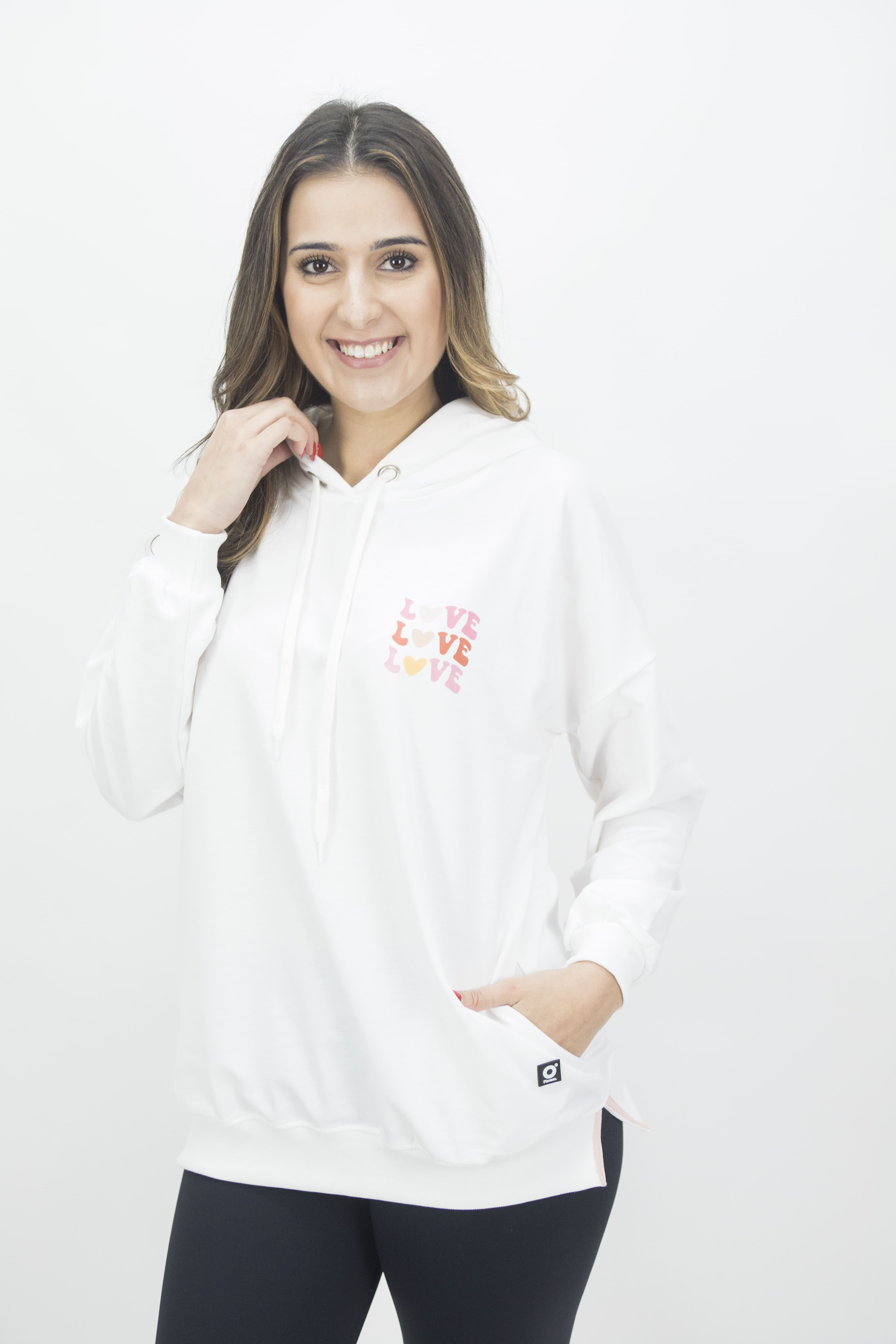 Sweats Senhora C/capuz 50% Algodão 50% poliester            