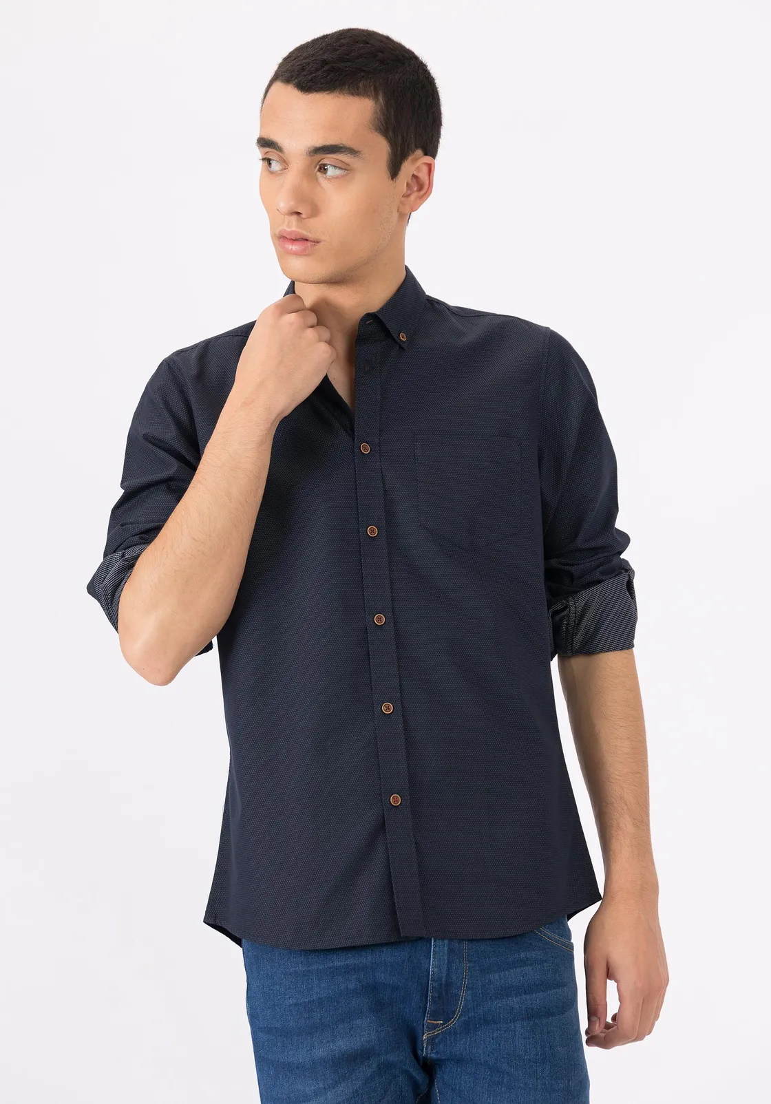 CAMISA L/S Nigeria Homem