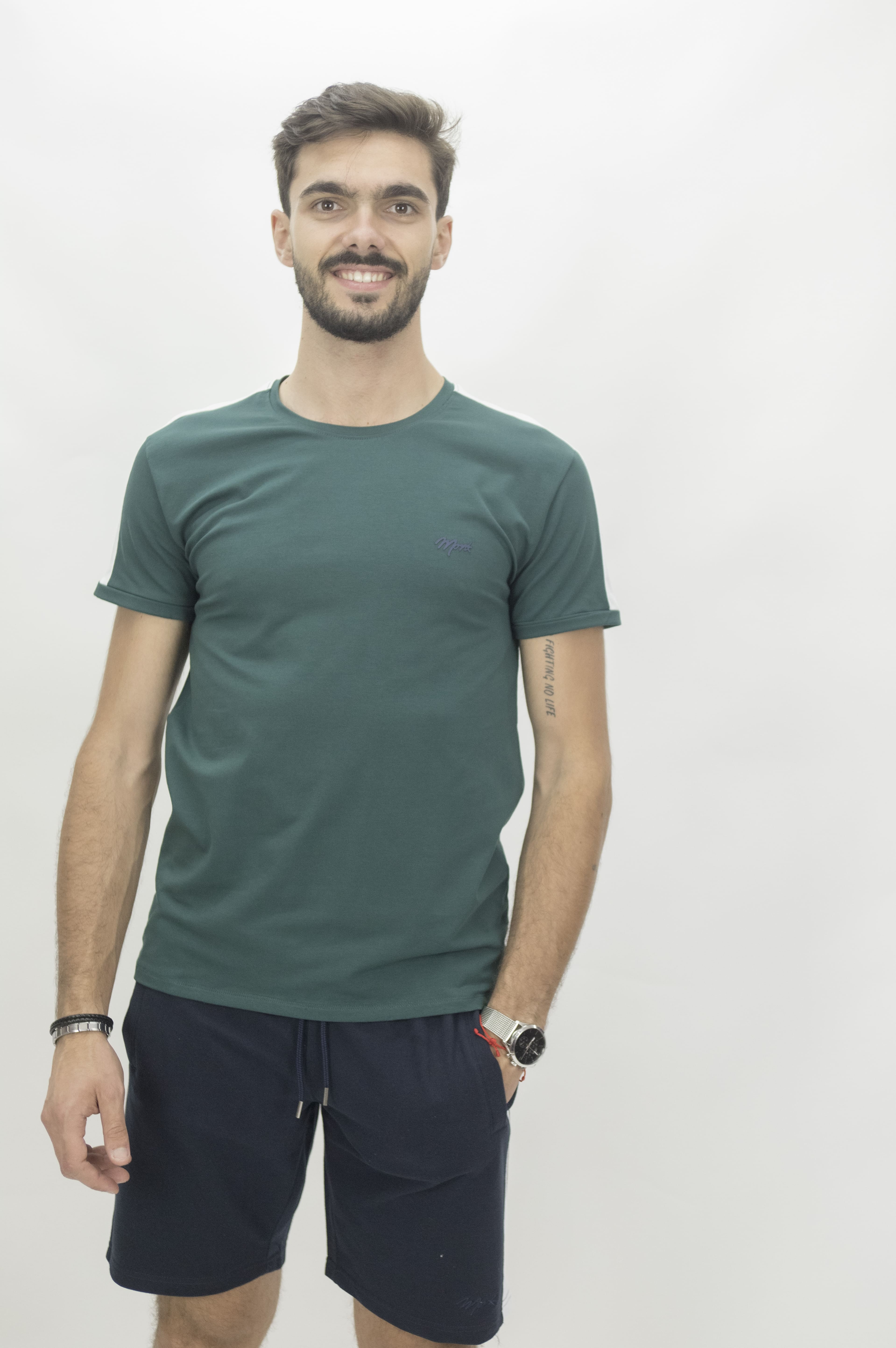 T-shirts Homem 90% Algodão 10% Elastano       