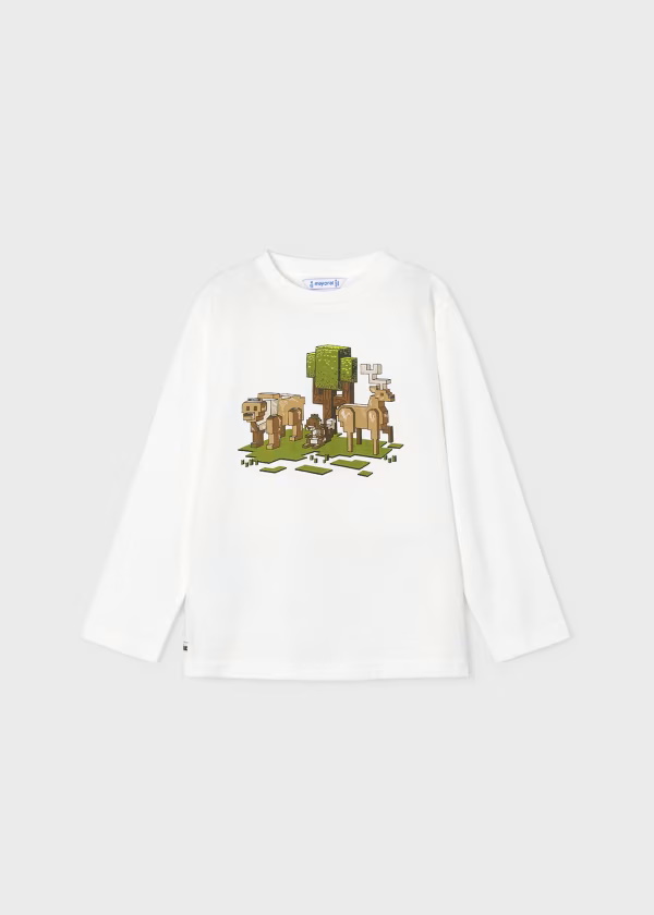 Camiseta manga comprida  Mini Menino 5F