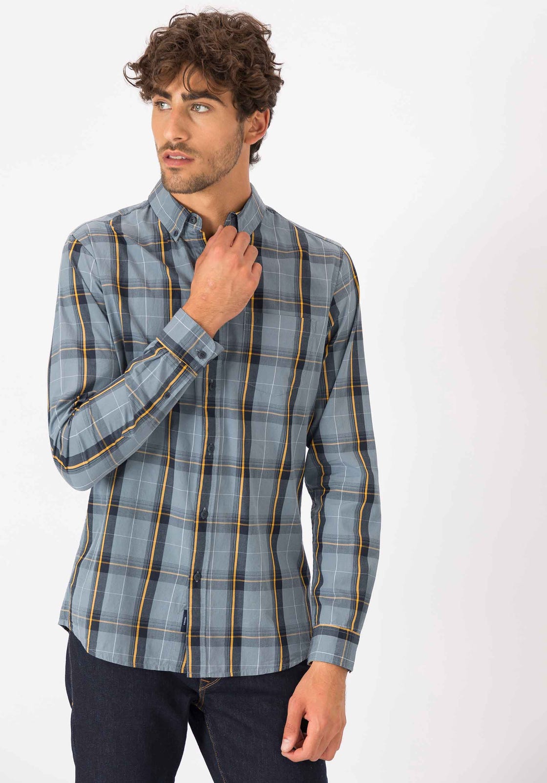 Shirt L/S Homem Manhattan   