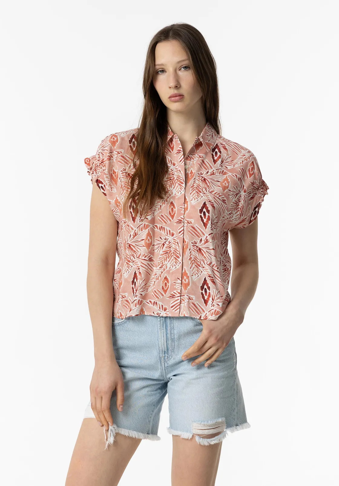 Camisas S/S Mulher Petala