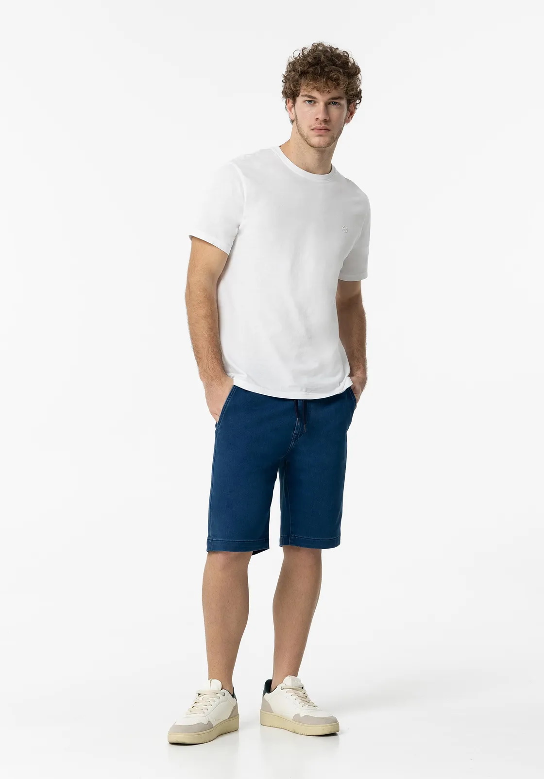 Calções Homem Indigo Knit Short_37