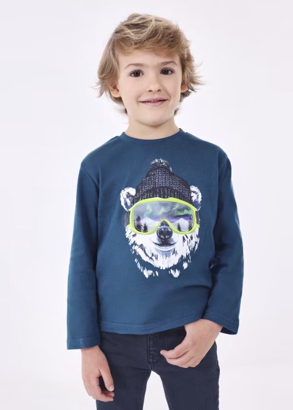 Camisola lenticular urso