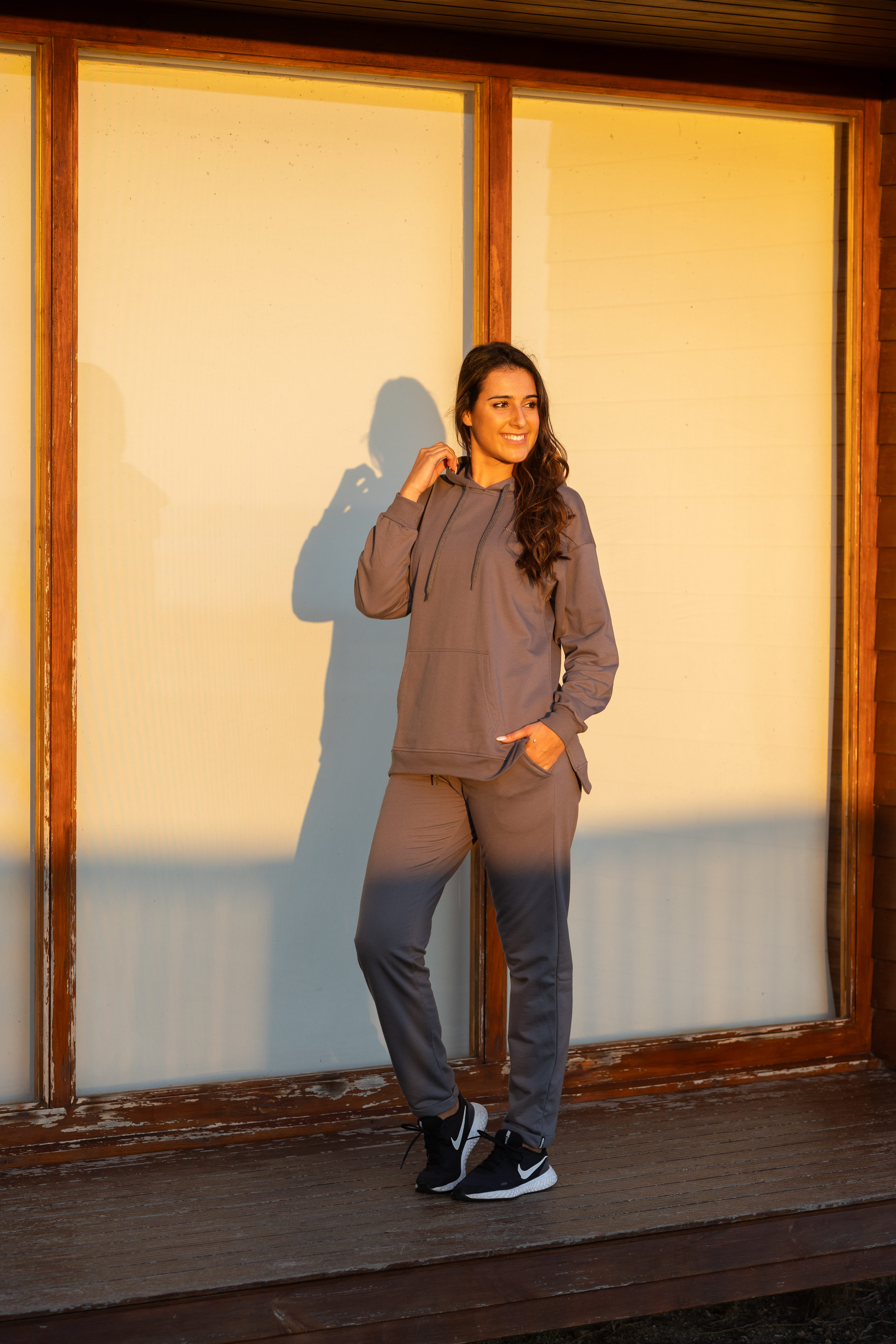 Conjunto Senhora Sweats+ Calça 50% Algodão 50% poliester         