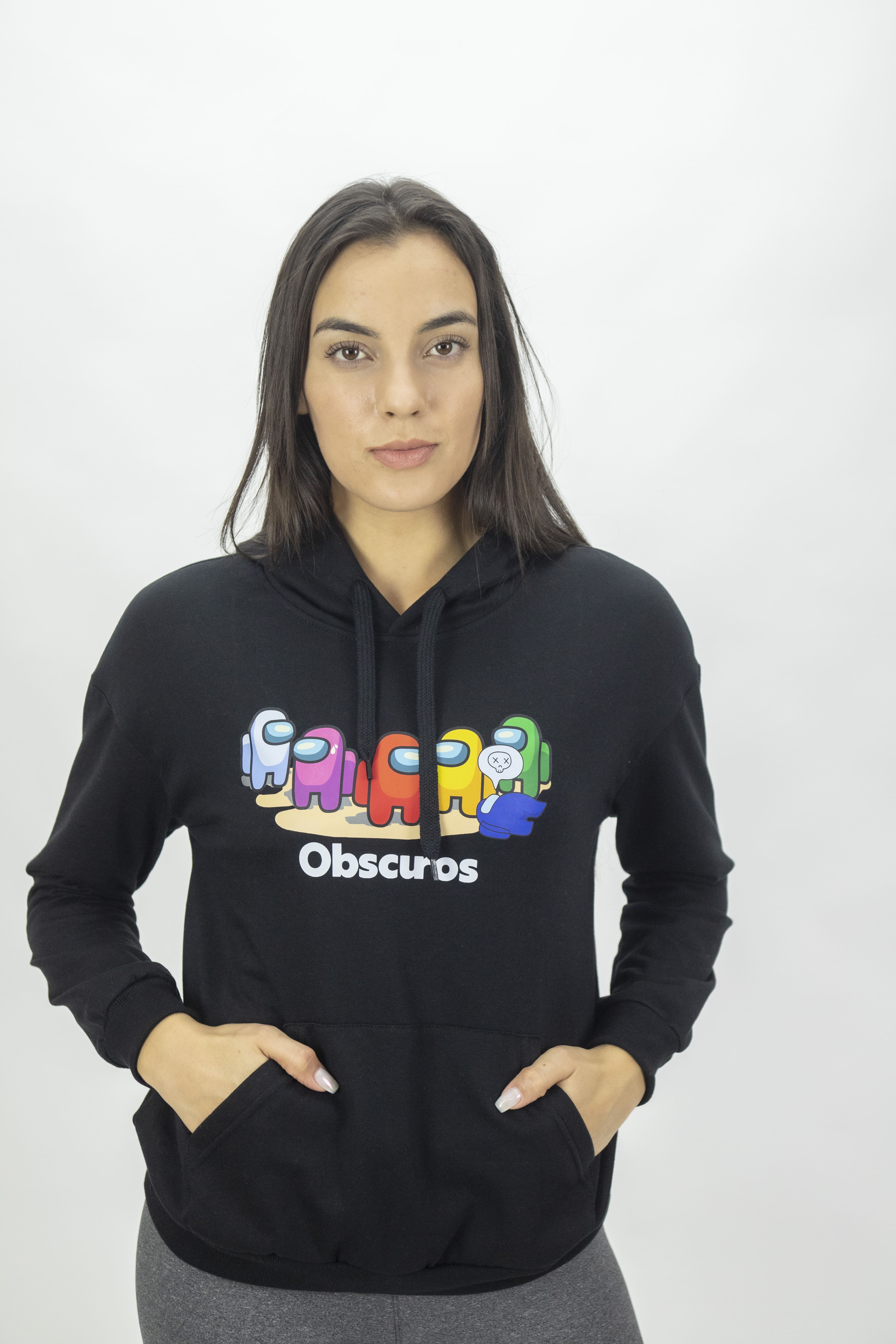 Sweats Senhora c/capuz 50% Algodão 50% poliester         